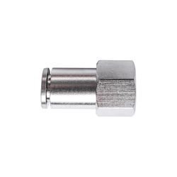Metal Pu Fitting Straight 8mm 1/4
